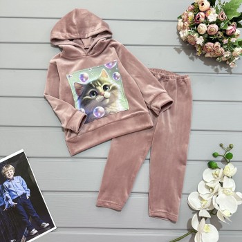 Пудровий Костюмчик котик 