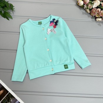 Кофтинка бантики , світло-зелений