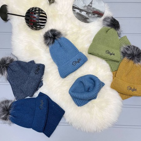 Шапка та хомут на хлопчика