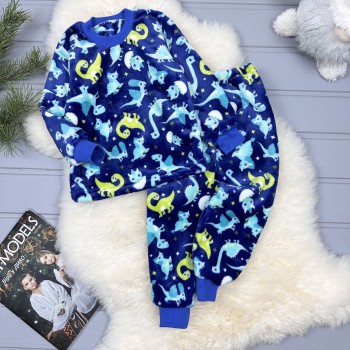 Піжама махрова Діно